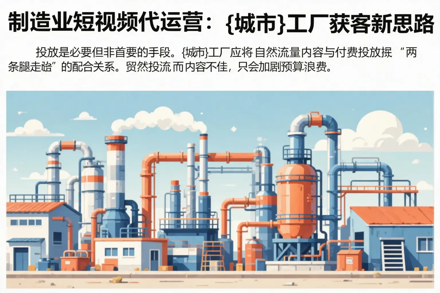 制造业短视频代运营：沈河工厂获客新思路